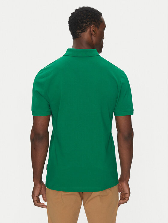 Hechter Paris Hechter Paris Polo marškinėliai Pique H-Eco 74004 151902 Žalia Regular Fit