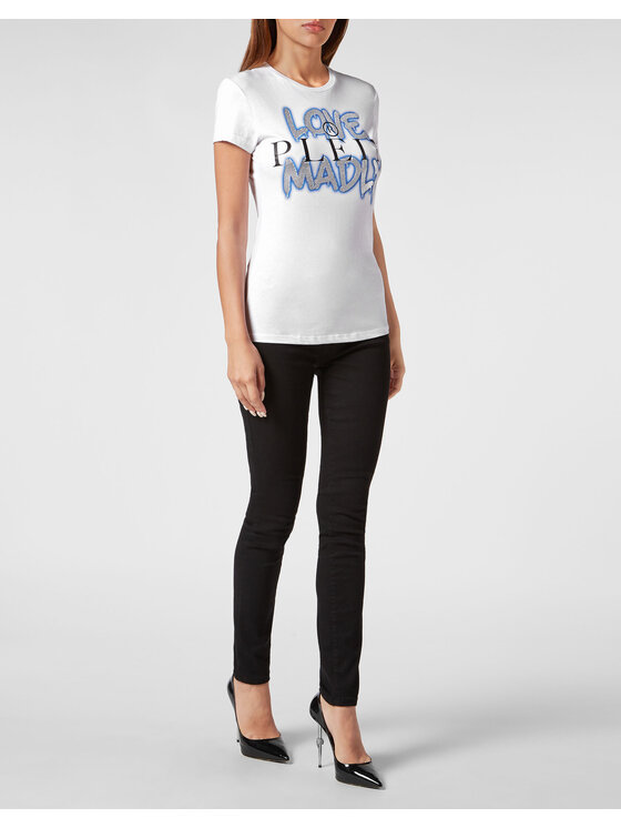 PHILIPP PLEIN PHILIPP PLEIN T-Shirt 693 Bílá
