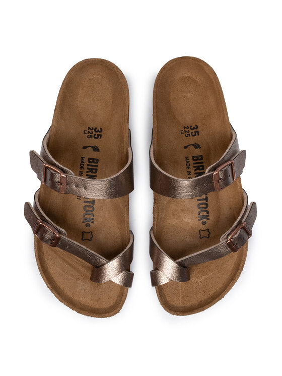 Női Birkenstock Flip-flops, Méret: 35, Arany, Mayari 1016409