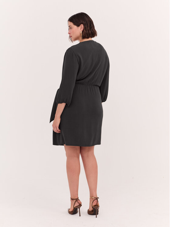 Fiorella Rubino Fiorella Rubino Vestito da giorno 7083T201874N033 Nero Slim Fit