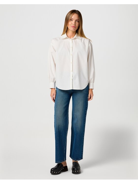 Wrangler Wrangler Jeansy Loose Straight Niebieski Loose Leg