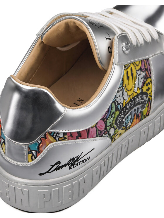 PHILIPP PLEIN PHILIPP PLEIN Sneakersy 31465 Srebrny