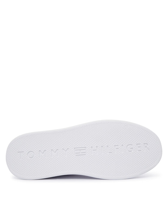 Tommy Hilfiger Tommy Hilfiger Αθλητικά Icon Court Light Webbing FW0FW09602 Λευκό