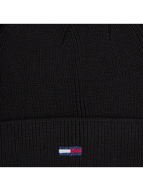 Tommy Hilfiger Tommy Hilfiger Набір шапка і снуд Tjw Flag Beanie And Scarf AW0AW15482 Чорний