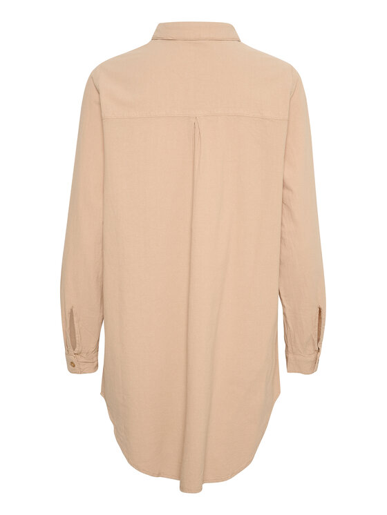 Kaffe Kaffe Camicia Naya 10506337 Beige Relaxed Fit
