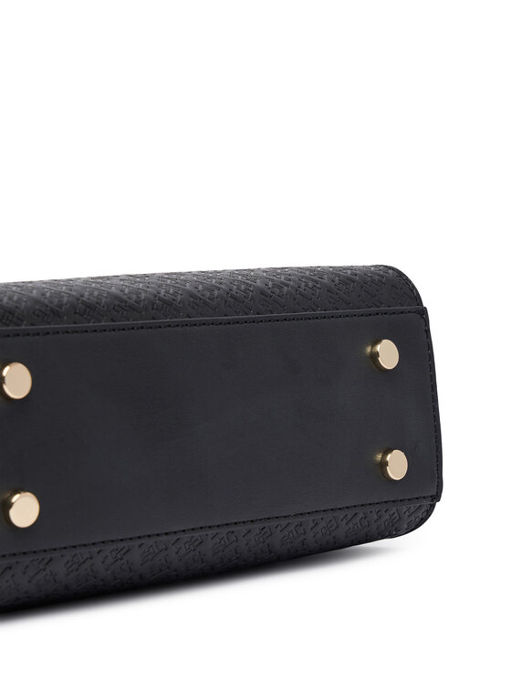 Tommy Hilfiger Tommy Hilfiger Táska Th Daily Mini Tote Mono AW0AW18416 Fekete