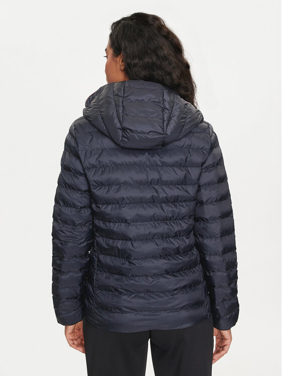 Tommy Hilfiger Tommy Hilfiger Übergangsjacke Global Stripe WW0WW42046 Dunkelblau Regular Fit