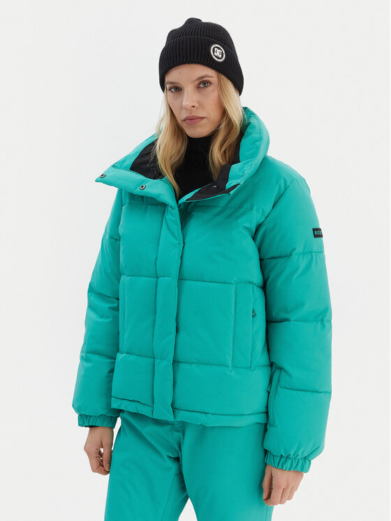 Roxy Roxy Slidinėjimo striukė Snow Winter Rebel JK ERJTJ03545 Žalia Regular Fit