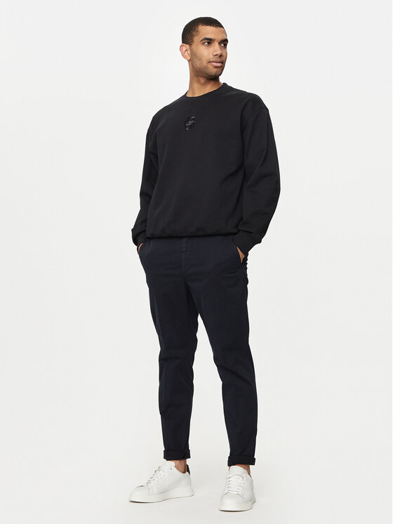 BOSS Boss Pulóver Soleri 10 50514903 Fekete Relaxed Fit