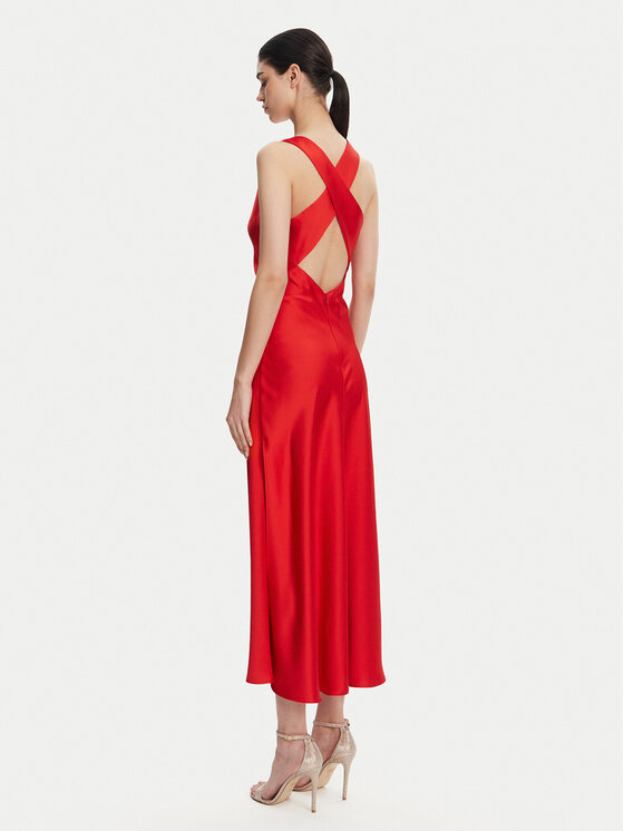 Imperial Imperial Rochie cocktail AEQJJBA Roșu Regular Fit