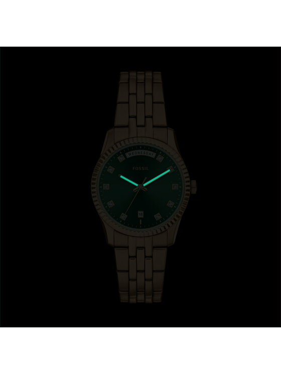 Fossil Fossil Zegarek Scarlette ES5460 Złoty