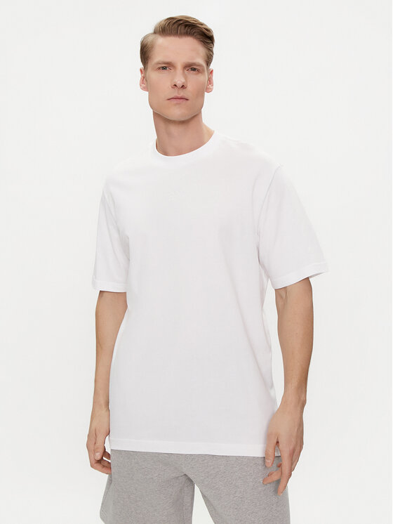 adidas adidas Marškinėliai IR8364 Balta Loose Fit