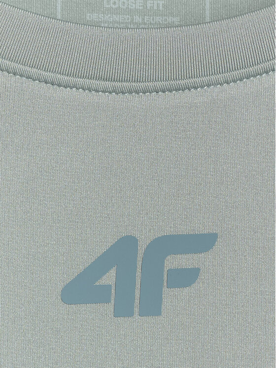 4F 4F Koszulka techniczna MULTI ACTIVE Zielony ciemny Regular Fit