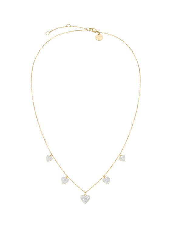 Rosefield Rosefield Naszyjnik DIAMOND HEARTS Złoty