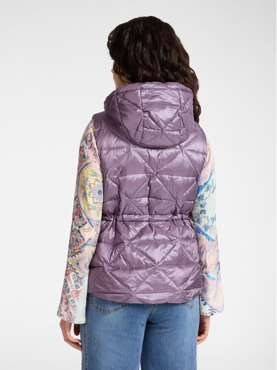 Elena Mirò Elena Mirò Giubbotto piumino F806P000192N0F9 Viola Slim Fit