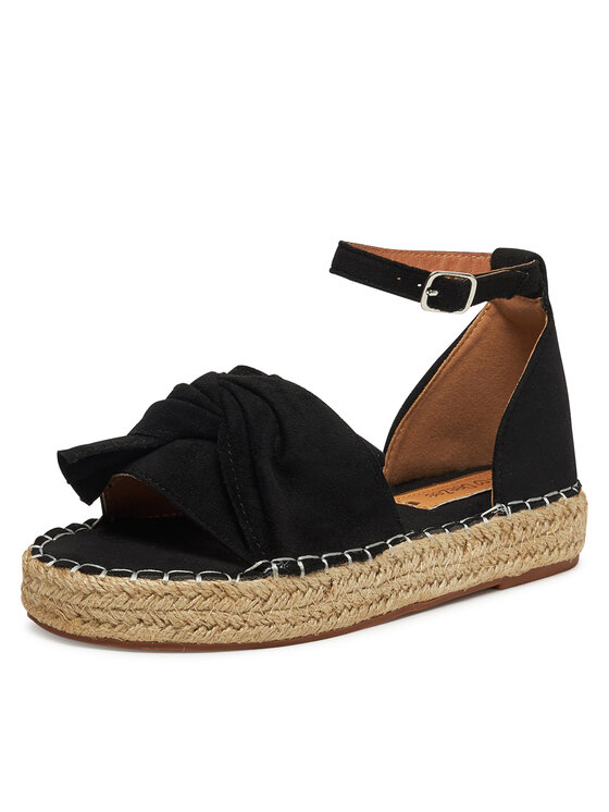 DeeZee DeeZee Espadrilles 8-807-1 Schwarz
