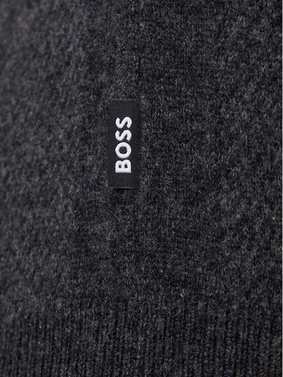 BOSS BOSS Džemperis Ebenji 50528300 Sarkans Regular Fit