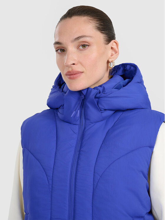 4F 4F Kamizelka APRES SKI Niebieski