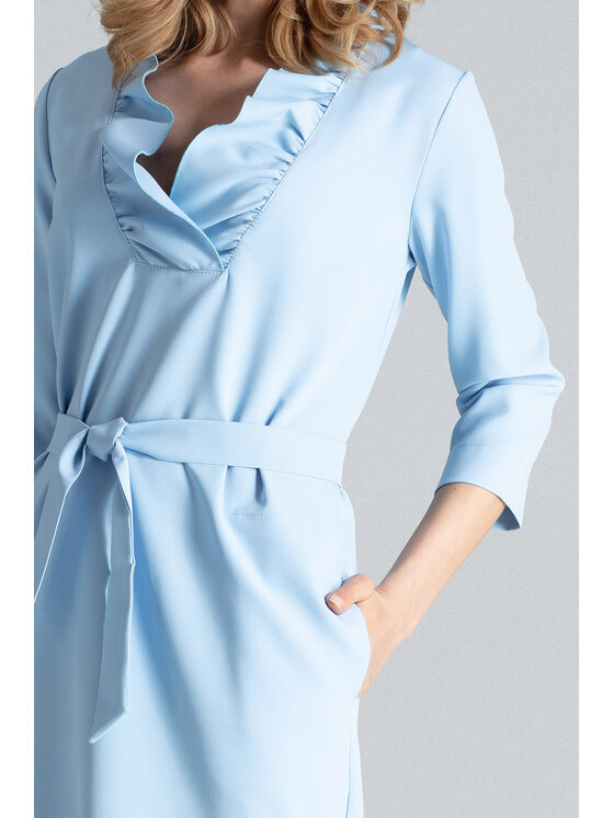 FIGL FIGLFIGL Vestito M644 Blu Regular Fit