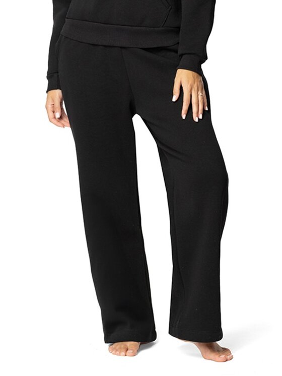DKaren Sport DKaren Sport Spodnie dresowe DK-K-B9 Czarny Regular Fit