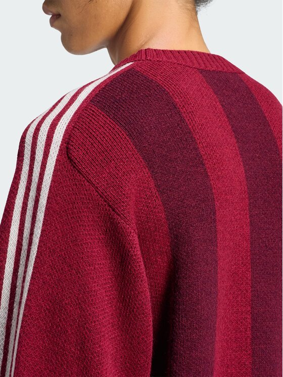 adidas adidas Bluza 172257 Czerwony ciemny Loose Fit
