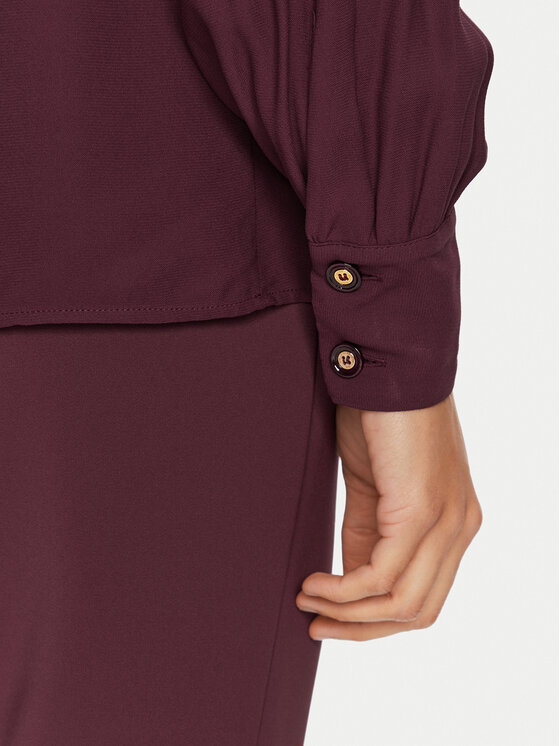 Elisabetta Franchi Elisabetta Franchi Ing CA-093-46E3 Bordó Regular Fit