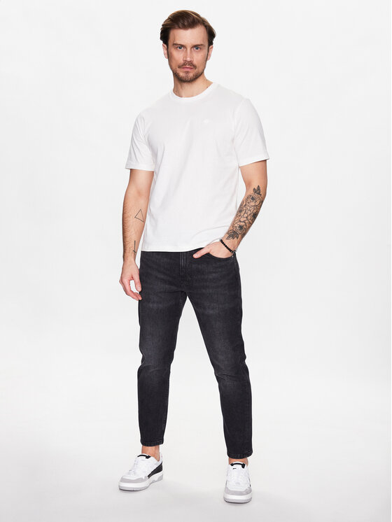 J.Lindeberg J.Lindeberg Marškinėliai Dale Diamond FMJT07727 Balta Regular Fit