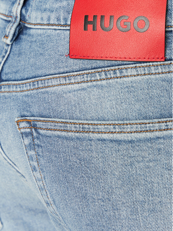 HUGO HUGO Džínsy 50537685 Modrá Slim Fit