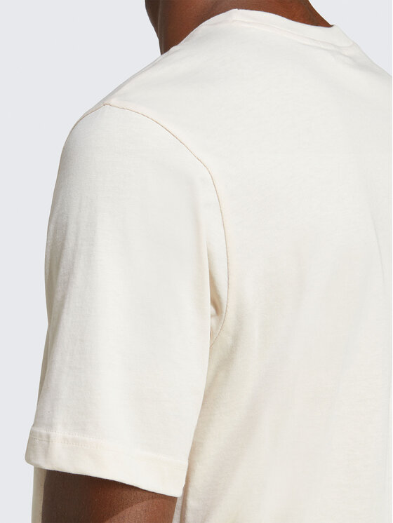 adidas adidas T-Shirt Trefoil Essentials T-Shirt IA4871 Μπεζ Regular Fit