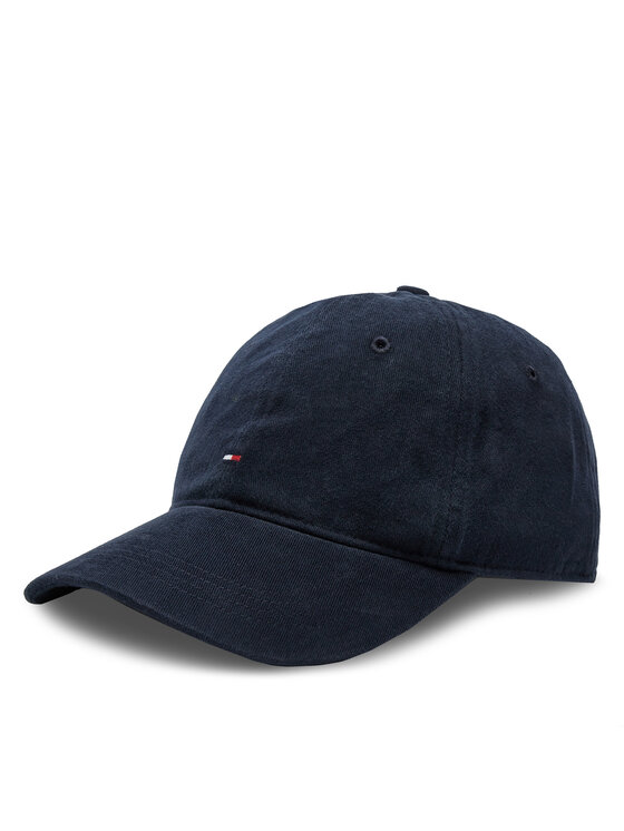 Tommy Hilfiger Kapa S šiltom Flag '85 Soft 6 Panel Cap AM0AM12531 Mornarsko Modra