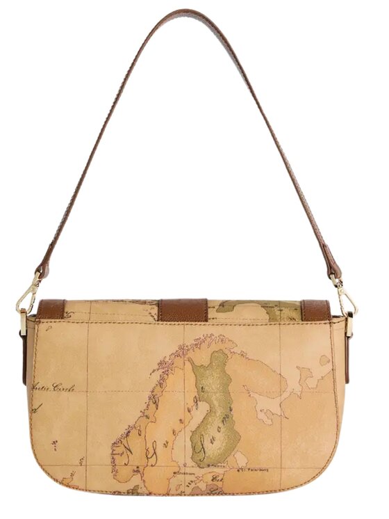 Alviero Martini Prima Classe Alviero Martini Prima Classe Borsa Tracolla con patta Marrone