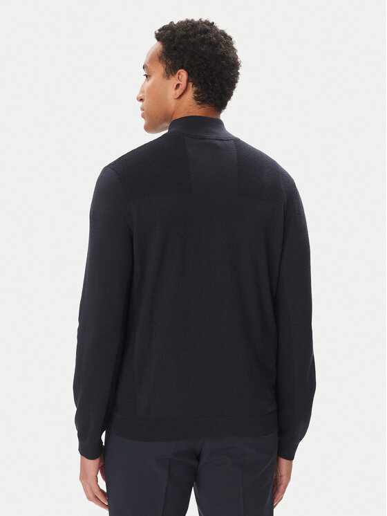 BOSS BOSS Pulover Momentum-X QZ 50547898 Bleumarin Regular Fit