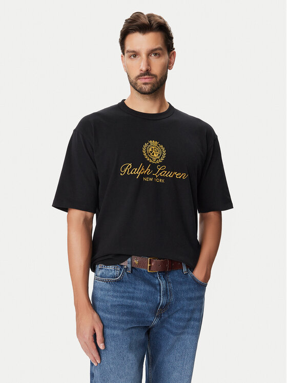 Polo Ralph Lauren Polo Ralph Lauren Тишърт 710B28747002 Черен Regular Fit