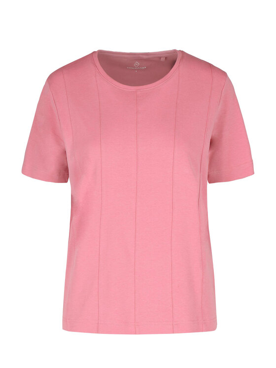 Volcano Volcano T-Shirt TM-LUPINA Różowy Regular Fit