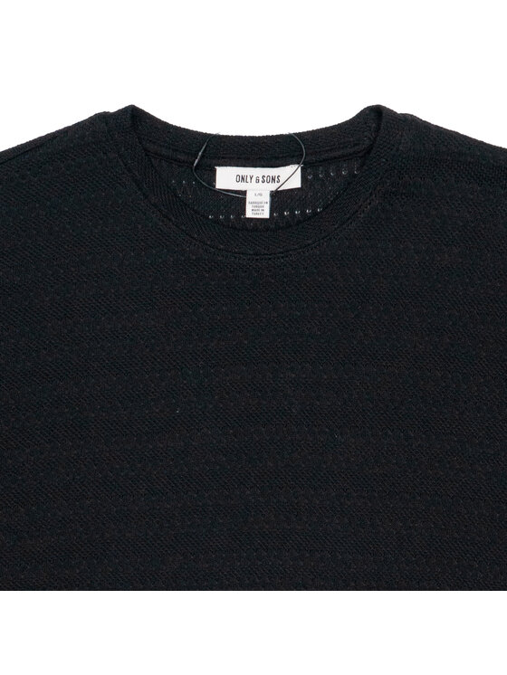 Only & Sons Only & Sons Μπλούζα 22031761_b Μαύρο Regular Fit