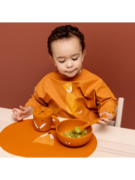 Trixie Baby Trixie Baby Kubek Silikonowy Kubek na Przekąski - Lis Pomarańczowy
