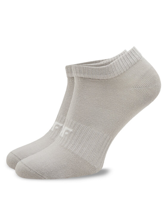 4F 4F 5er-Set Kinder Sneakersocken 4FJWSS24USOCF247 Grau
