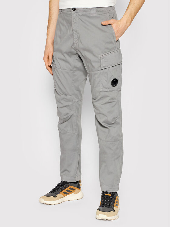 C.P. Company Spodnie materiałowe Stretch Sateen Cargo