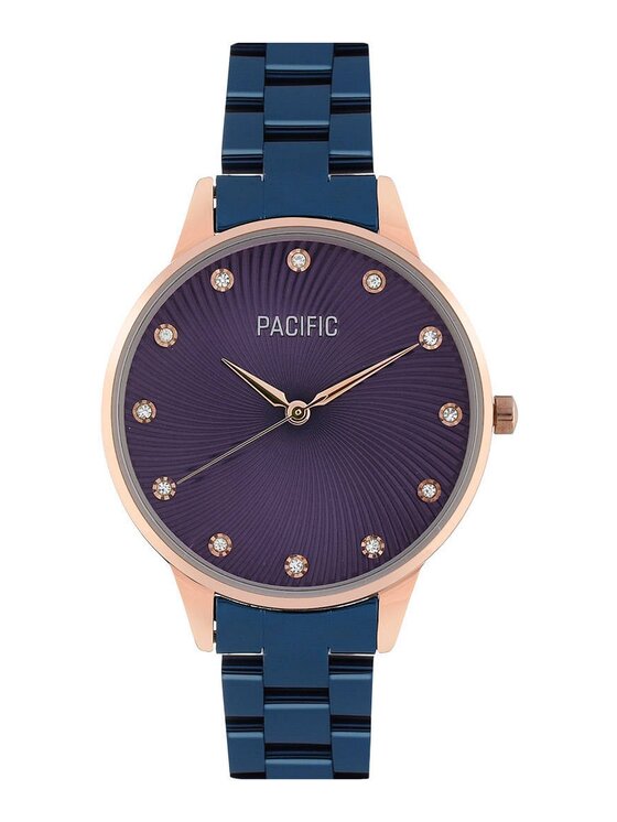 Pacific Pacific Zegarek PC00495 Granatowy