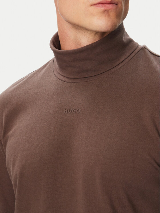 HUGO HUGO Поло Daporollo 50547372 Кафяв Regular Fit