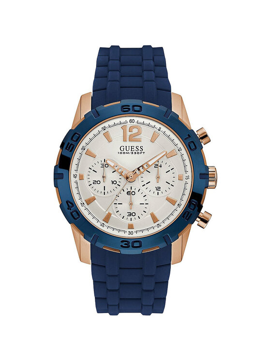 Guess Guess Hodinky W0864G5 Modrá