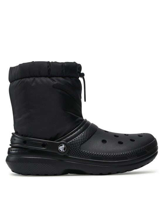 Crocs Crocs Cizme Classic Lined Neo Puff Boot 206630 Negru