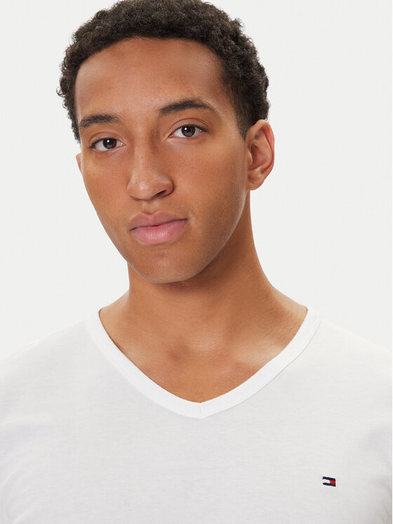 Tommy Hilfiger Tommy Hilfiger 3 marškinėlių komplektas UM0UM03637 Balta Regular Fit