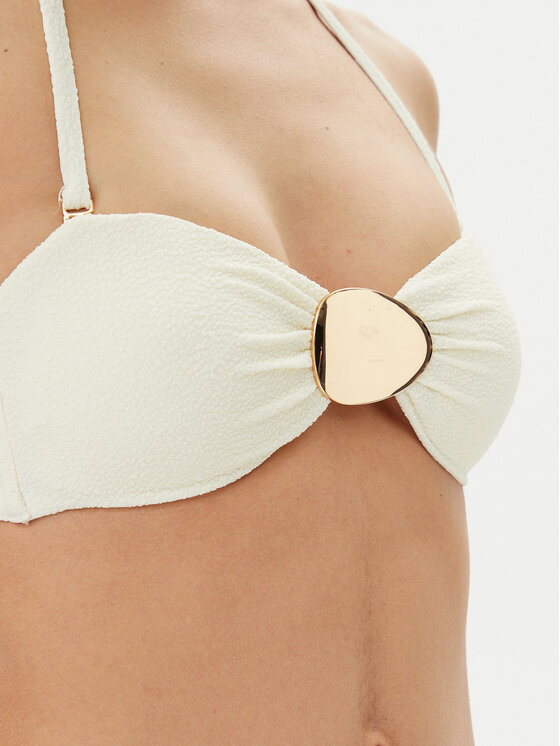 Hunkemöller Hunkemöller Горнище на бански Cabo 301958 Бял