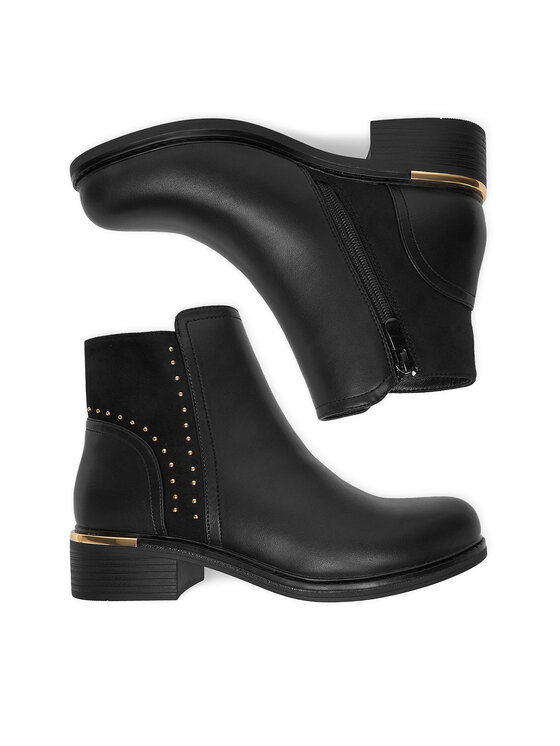 DeeZee DeeZee Botine HX21055-38 Negru
