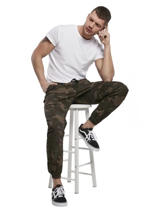 Brandit Brandit Spodnie materiałowe 1018.10 Brązowy Slim Fit