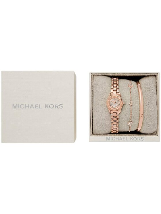 Michael Kors Michael Kors Zegarek MK4946SET Różowe złoto