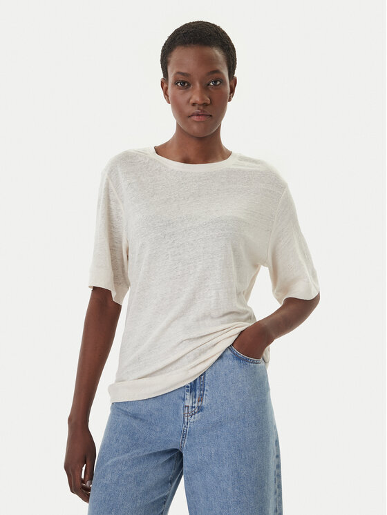 BOSS Tricou C_Emma 50556387 Bej Regular Fit