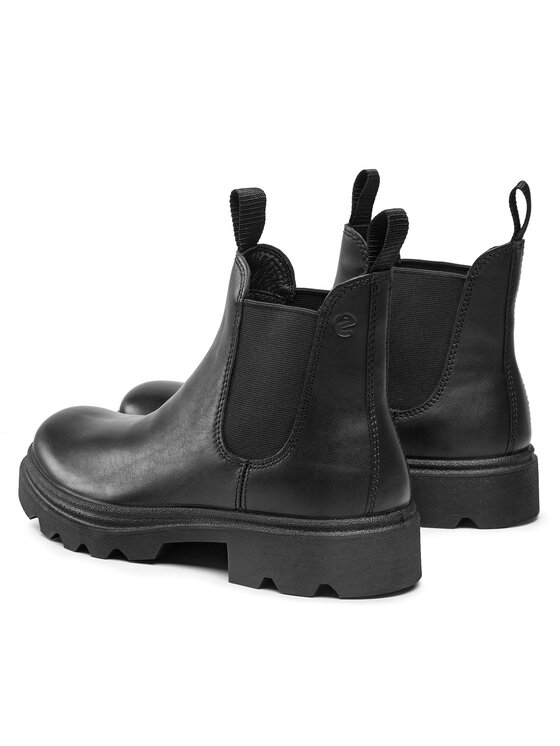 ECCO ECCO Kotníková obuv s elastickým prvkem Grainer M 21470401001 Černá