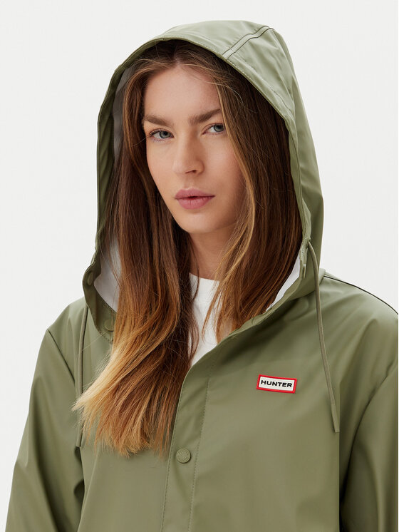 Hunter Hunter Dežna jakna Izzy Unisex HARU0012251 Khaki Regular Fit